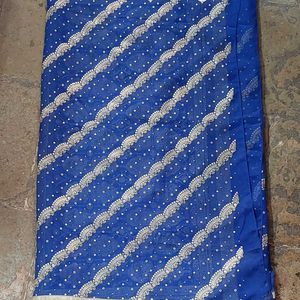 Navy Blue Ethnic Saree