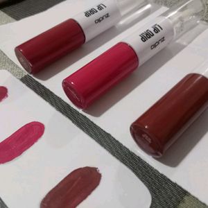 COMBO OF MATTE LIPSTICK AND CLEAR GLOSS