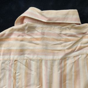 White Striped Shirt (Men's)