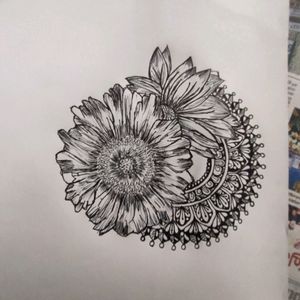 Mandala Flower Art