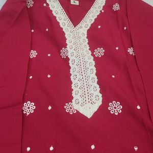 EMBROIDERED Designer Suit With Cut Work