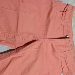 Organge Coloured Capri