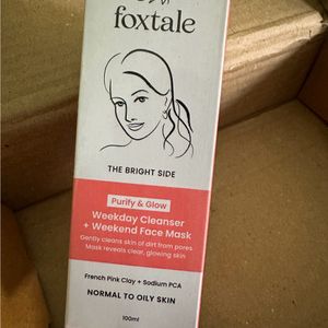 Foxtale Weekday Cleanser + Weekend Face Mask