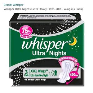 Sanitary Napkin { Whisper* }