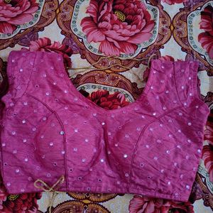 Pink Readymade Blouse