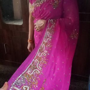 Saree With Free gift