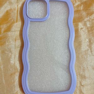 iphone 13 purple transparent cover