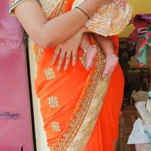 Heavy Work Saree