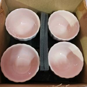 Ceramic Bowls - 4 Piece Set