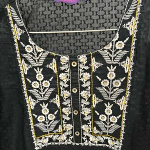 Short Black Kurti