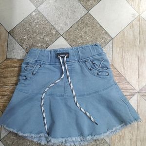 Short Denim Skirt