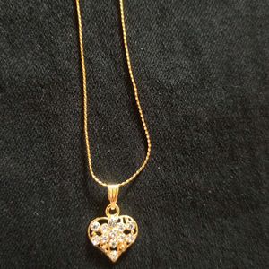 Golden Chain With Pendant