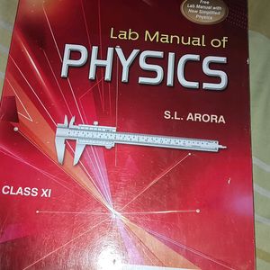 Physics Class 11th SL Arora Lab Manual