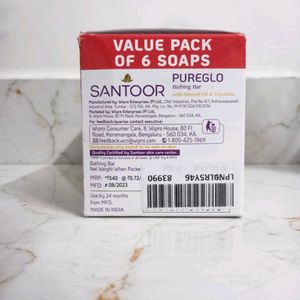 Santoor Soap Pack Of 6