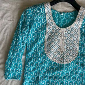 Cyan KURTA