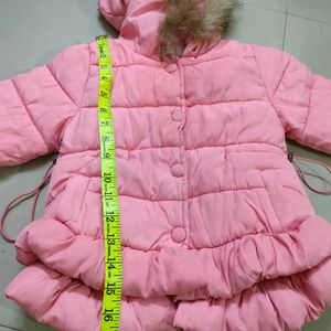 Pink Jacket For Winter