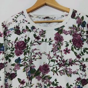 Ginger Multicolour Floral Printed Top (Women)