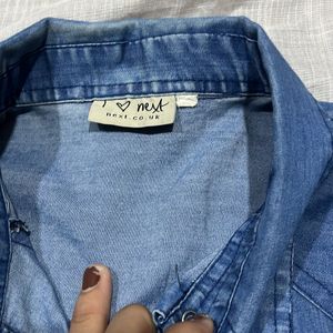 Denim Women Shirt ! Size S