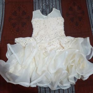 Party Wear White Dress