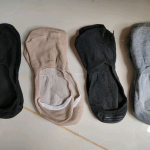 Pair Of 4 Invisible Socks