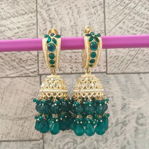 Traditional Handcrafted Kundan Earrings