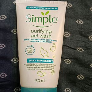 niksk Simple Purifying Gel Facewash For Oily Skin