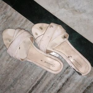 White Used Sandals