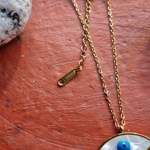 Evil Eye MOP Necklace