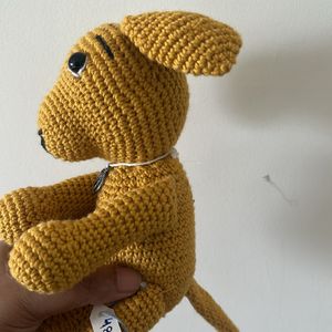 Handmade Crochet Dog