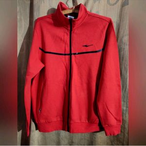 Erke zipper sweatshirt red size XL