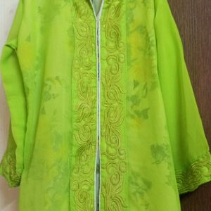 Green Georget Kurta