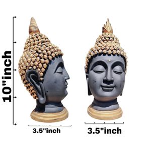 Buddha Statue Show Piece 10" Inches Height,