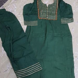 2pcs Kurta Set Gotta Patti Designing