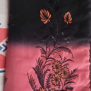 Free Black Saree