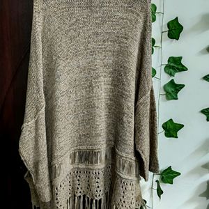 ZARA Long Knit Sweater