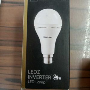 Bajaj 9w Inverter Bulb | Rechargeable Brand New