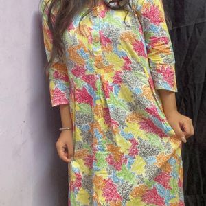 multicolor anarkali kurta