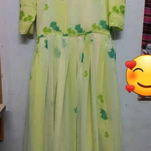 light green summer dress