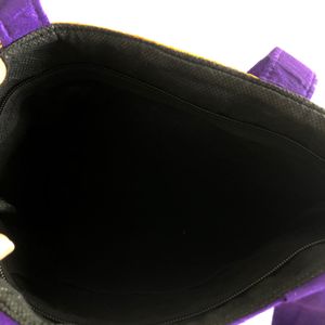 Purple Emboridered Handbag (Women’s)