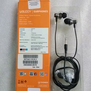 GIONEE Premium Wired Metal Earphone