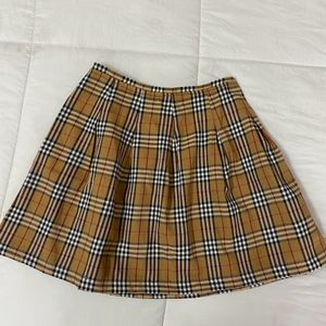 Burberry Mini Skirt