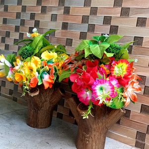 Colourfull Flower Pot Set