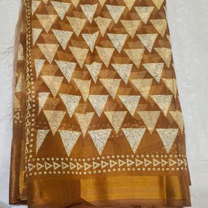 Tissue Light Weight Saree For Daily Use