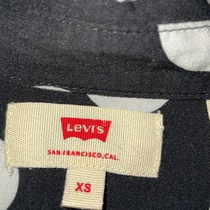 Levis Polka Dot Black Shirt