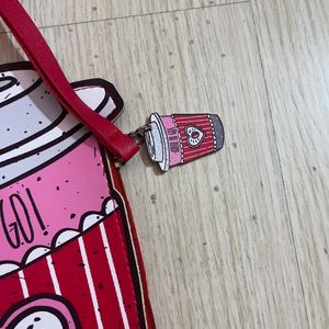 Red Capuccino Wallet