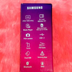 New SAMSUNG Metro 313 Dual Sim Keypad Mobile Phone