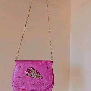 Girls Pink Slingbag