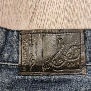 Sc5244 Nuts & Bolt Bootcut Jeans Waist 34