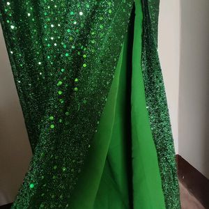 Green Shimmer Dress