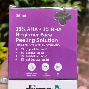 15% AHA + 1% BHA Beginner Face Peeling Solution